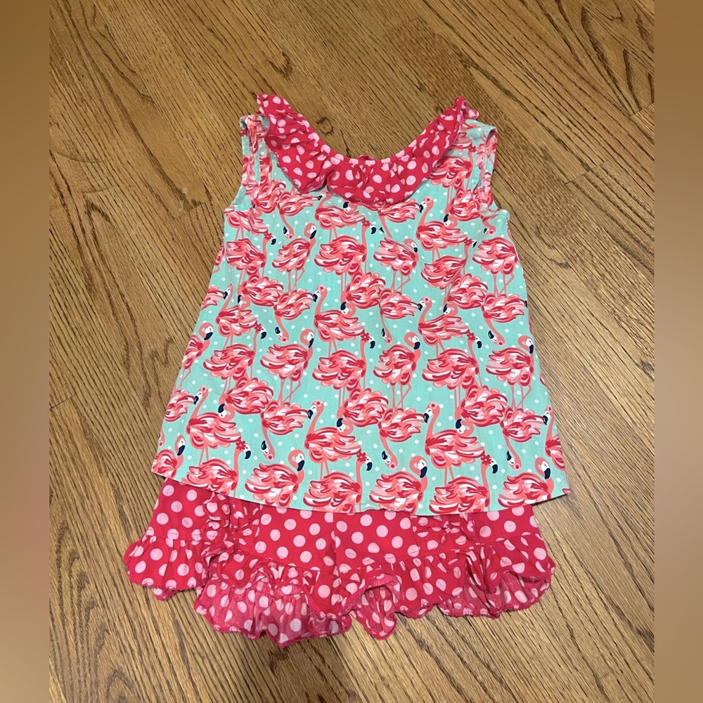Sage and Lilly Flamingo Set